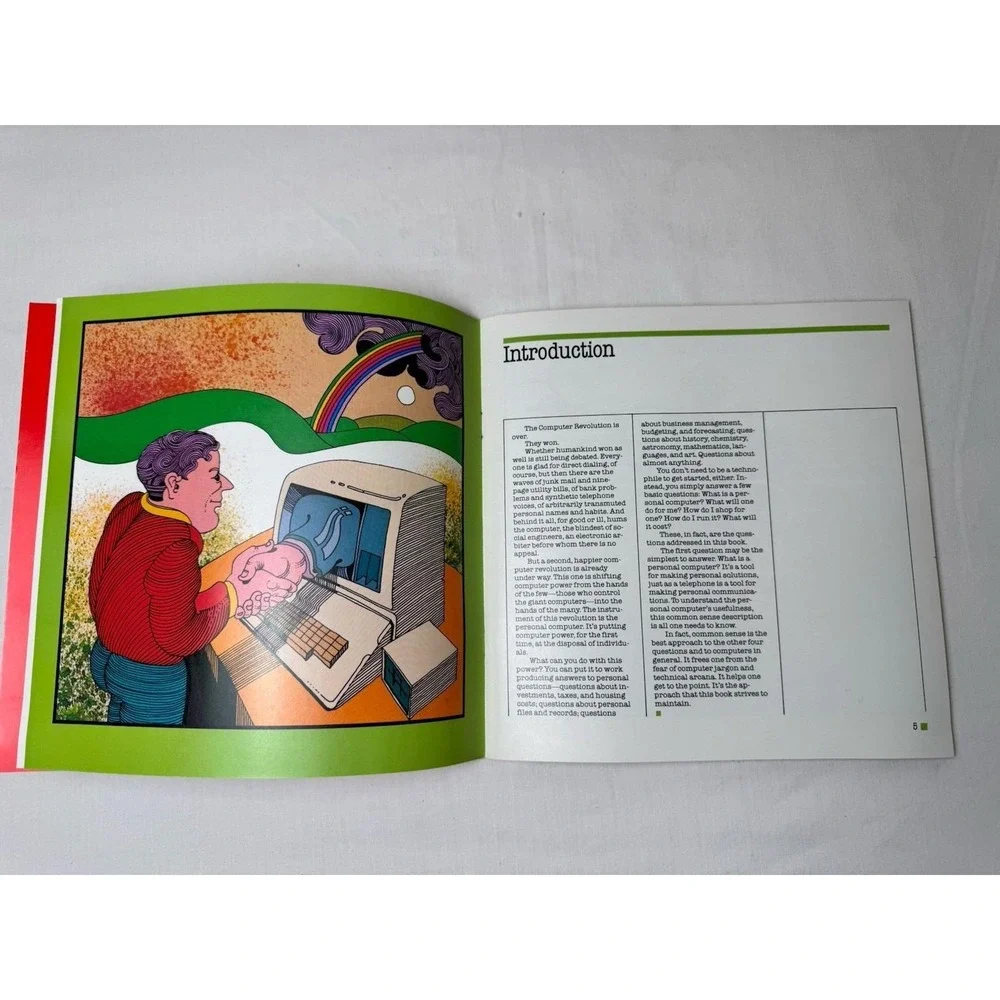 Rare‎ Vintage 1982 A Personal Guide to Personal Computers ~ Apple Computers Book